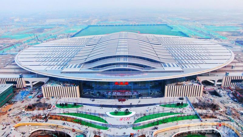 中建铁投智能建造雄安站