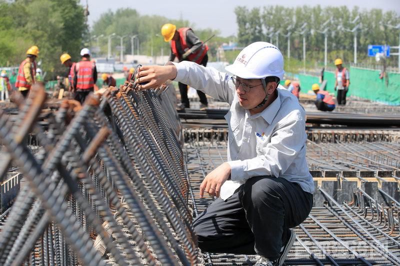 安立路快速化改造项目现场