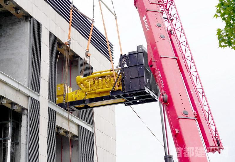北京数据中心机房项目施工现场
